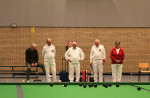 de umpire staat op scherp